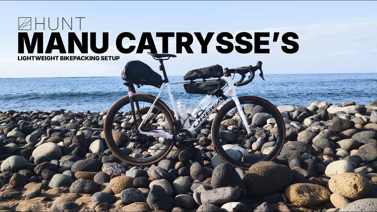 BIKE CHECK: Manu Catrysse’s Orbea Orca OMX Lightweight Bikepacking Setup