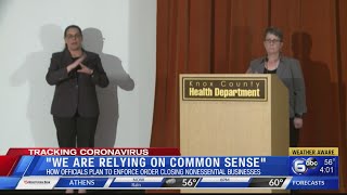 How officials plan to enforce Knox Co. order closing nonessential businesses