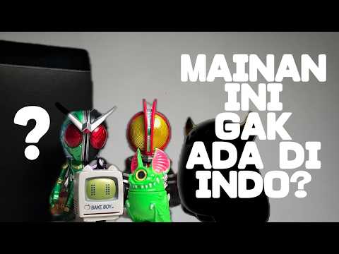 BORONG ART TOYS DARI JEPANG! UNBOXING KAMEN RIDER DAN SONIC X TOUMART