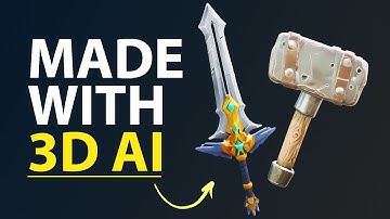 How I use Ai to make 3D Models for my Game!