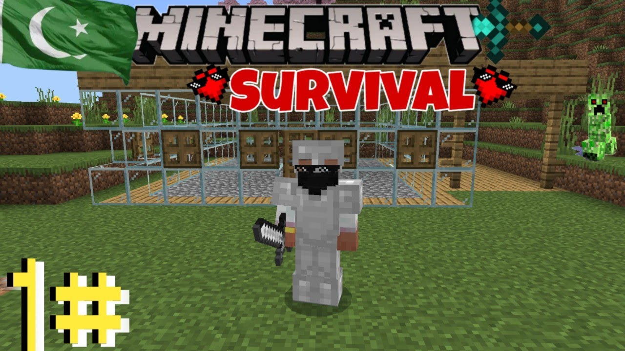 MINECRAFT PE 🔥 SURVIVAL SERIES EP 1 IN HINDI 1.20 | made op survival ...