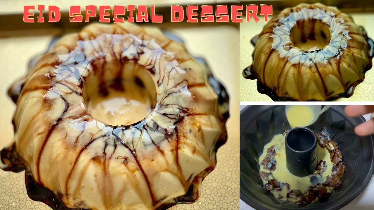 10 mins easy Dessert Recipe | Eid Special Dessert Recipe | Easy Dessert Recipe |caramel pudding cake
