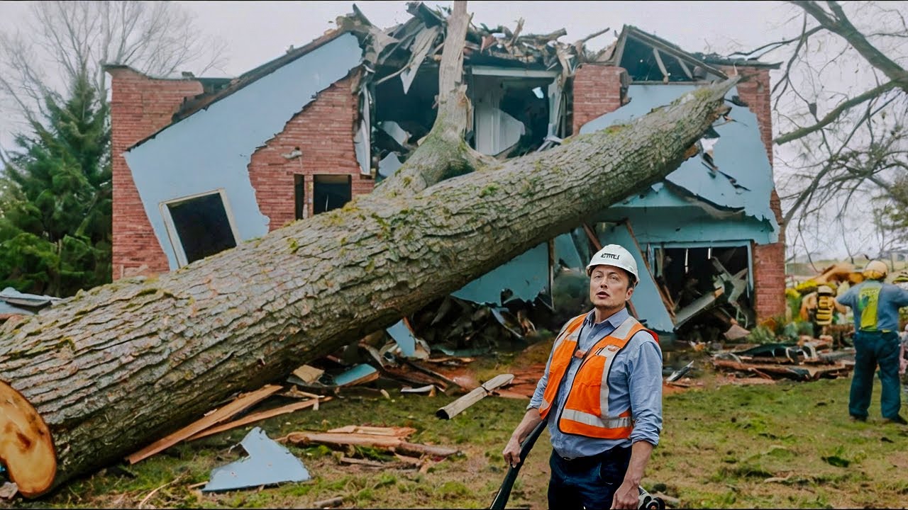 Dangerous Fastest Idiots Cutting Tree Fails Skill With Chainsaw | Tree Falling on Houses #13