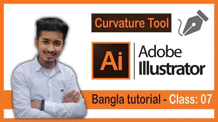 Adobe Illustrator CC Bangla Tutorial 2022 || Curvature Tool || #adobeillustratortutorials
