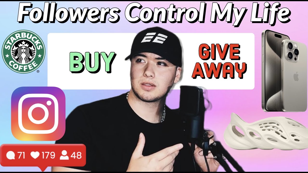 Instagram Followers Control My Life For A Day! - YouTube