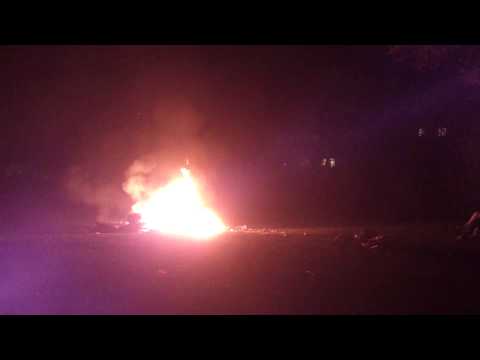 BONFIRE EXPLOSION