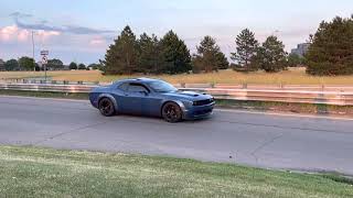 Challenger redeye burnout