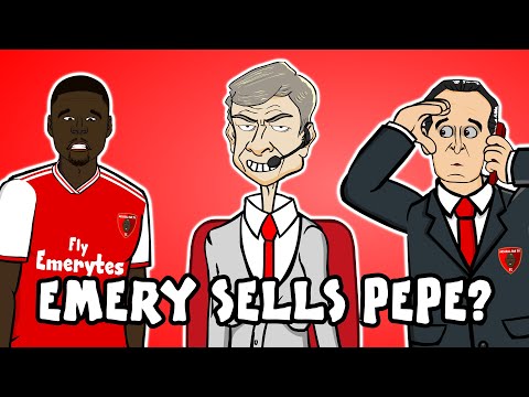 😥PEPE SOLD?! Emery wants his money back!😥 (Nicolas Pepe Advert Parody Free-Kicks Europa League)