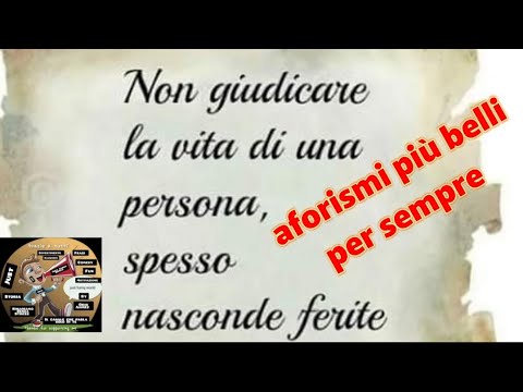 Non giudicare la
