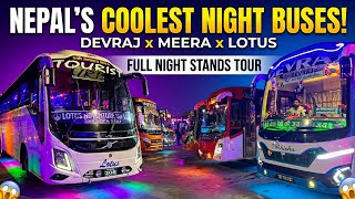 Nepal's Coolest Night Buses 😱|| Spotting At Gongabu Bus Park|| THE SAIYAM VLOG||