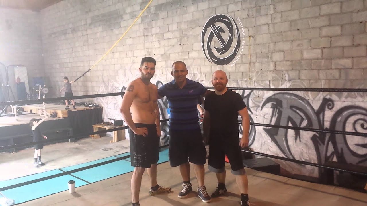 KAMAL SHALORUS TRAINING AT DOUBLE CROSS PRO WRESTLING ACADEMY