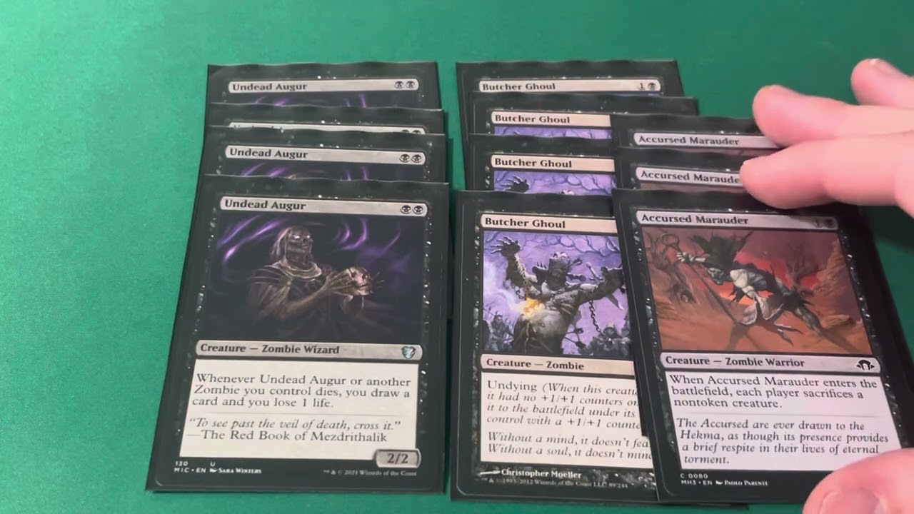 MTG Modern Budget Casual Zombies