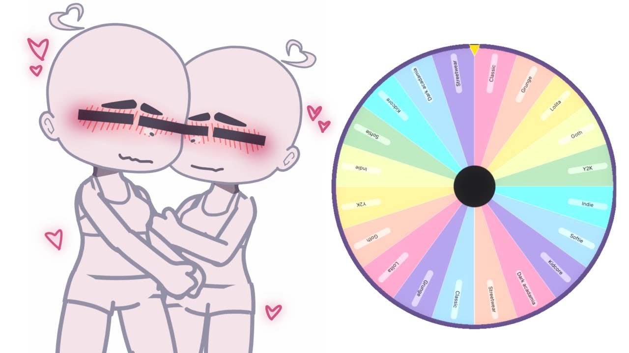 Making a couple, the wheel chooses Gacha YouTube
