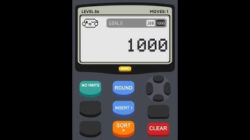Calculator 2 The Game Level 86 Solution