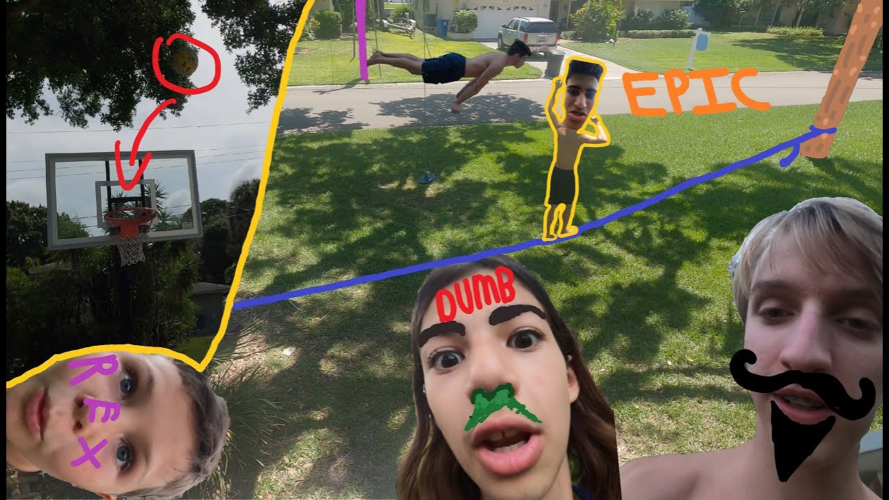 How to use a slackline for beginners (GONE WRONG) (NOT CLICKBAIT) (BUFF