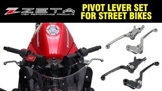 ZETA ピボット ストリート レバーセット ZS62-1020 ZS62-1020 PIVOT(ST)レバーセット 1セット ZETA 【通販モノタロウ】