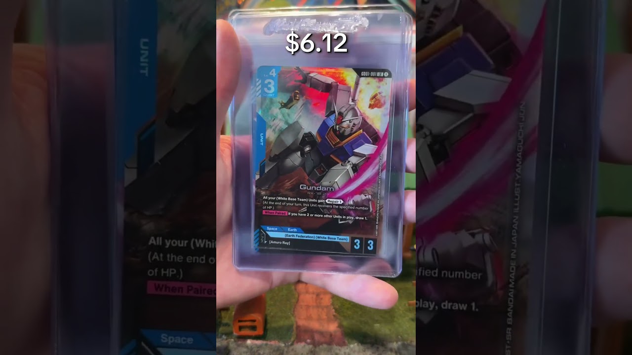 Gundam Card Game Newtype Rising GD01 Legend Rare Collection 