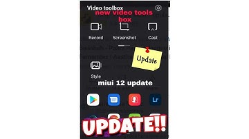 new features in YouTube update miui 12  | video tools box YouTube