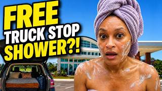FREE Truck Stop Showers… Was This a Mistake?