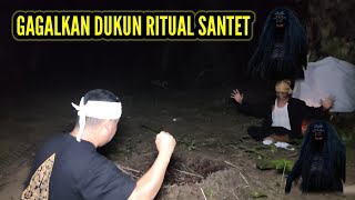 GAGALKAN DUKUN YAG SEDANG RITUAL SANTET.