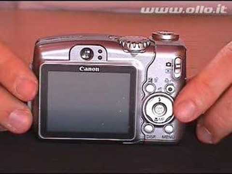 Canon PowerShot A710 IS - YouTube