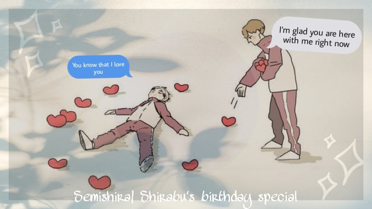 Not so lucky birthday | SemiShira [Haikyuu texts]