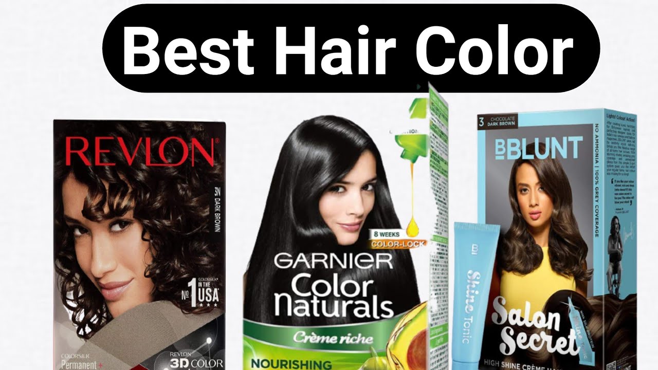 Best Hair Colour Brand's In INDIA | Toxin Free Hair Colours - YouTube