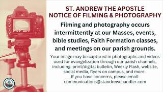 Sunday 9am Mass St. Andrew the Apostle