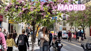 Spring in Madrid, Spain 🇪🇸 4K HDR Walking Tour