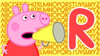 Peppa Pig 🔠 Letter R | Learn the Alphabet with Peppa Pig | ABC Letter Boxes | Learn with Peppa Pig