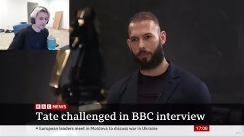 XQC Reacts to Andrew Tate