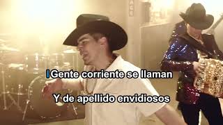 El Angel del Corrido y Sus Plebes   GENTE CORRIENTE (KARAOKE)