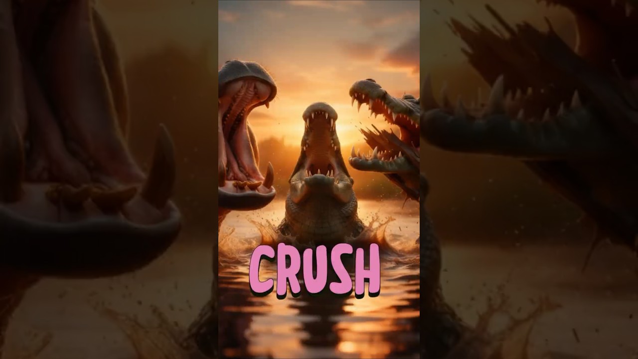 🔥 “Top 3 Animals With the STRONGEST Bite Force in the World – #1 Will Shock You!”