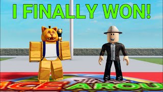 I FINALLY WON ROBLOX RACE AROUND THE WORLD