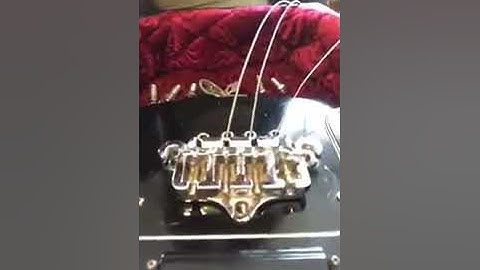 1978 Gibson Ripper - 3-point Bridge replacement with HipShot SuperTone Chrome 5G400C