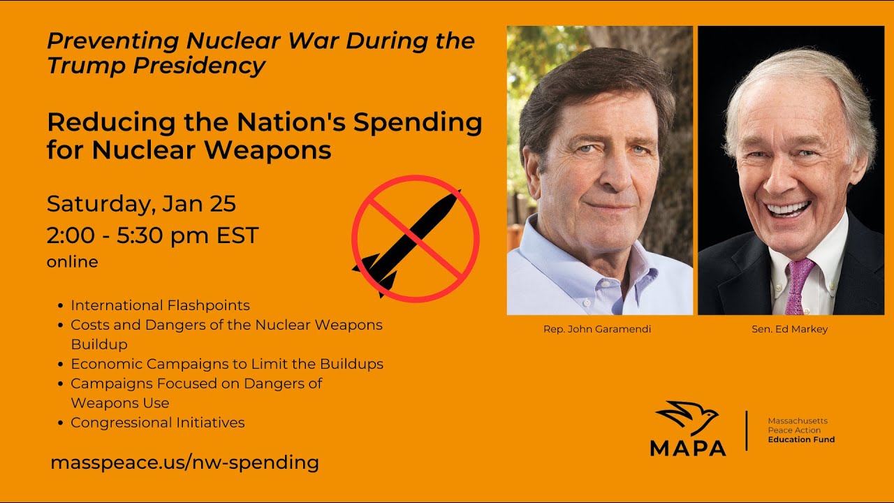 Reducing the Nation’s Spending for Nuclear Weapons Part 2