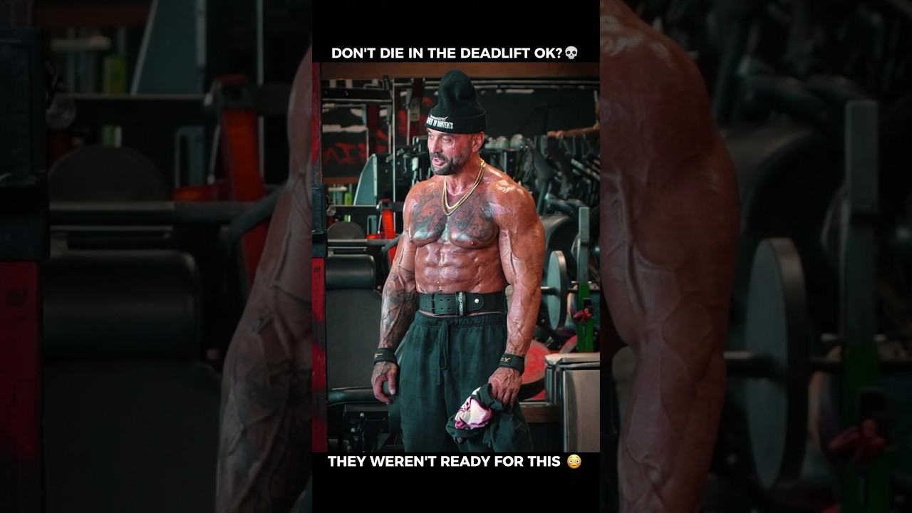 This Guy Told Anatoly Not To Die In The Deadlift... Then This Happened 💀 #anatoly #gymprank