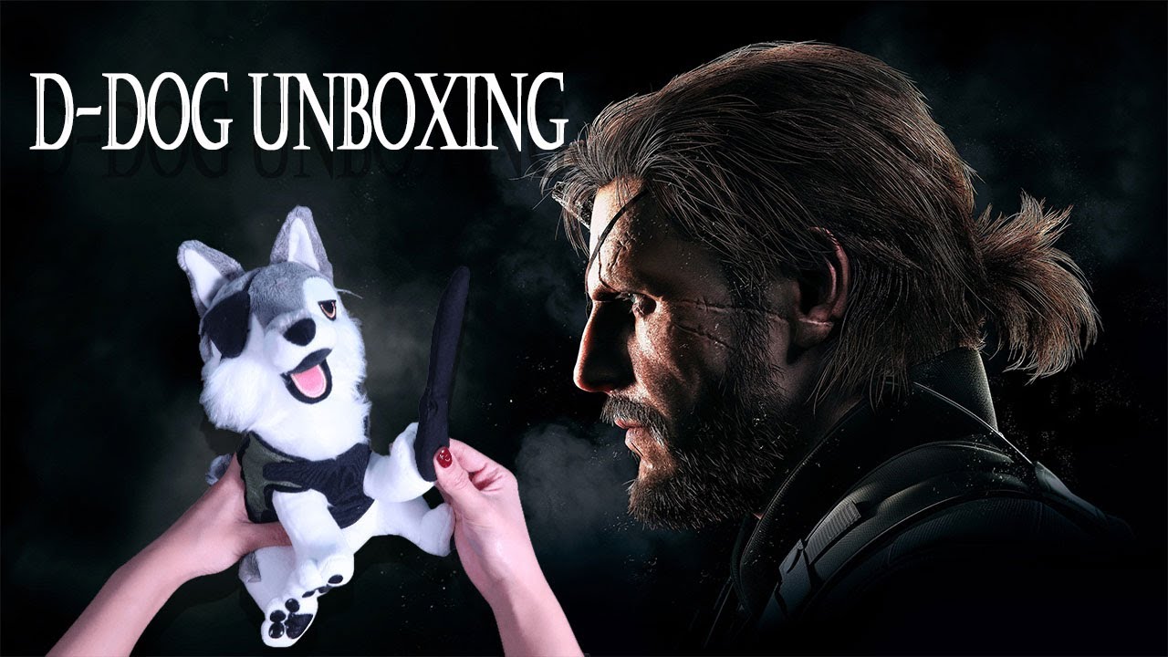 Metal Gear Solid V | D Dog Plushie Unboxing - YouTube