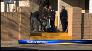Mom indicted for stabbing 8-year-old