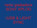 SONY XPLOD (usb & light sync)