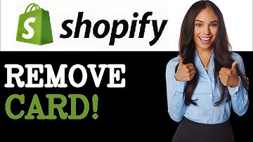 How To Remove Card Shopify Tutorial (2025)