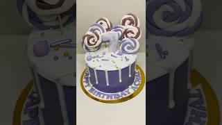 Levander funky cake #foryou #party #trending #cake #cupcake #cookies #buttercream #desserts #ytshort