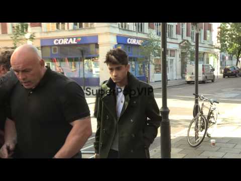 Zayn Malik of One Direction at BBC Radio Studios to co-pr...