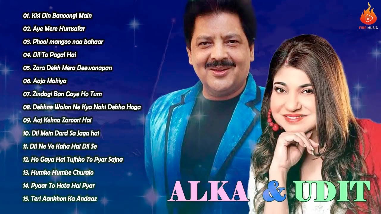 Best Songs Udit Narayan And Alka Yagnik 💕 Evergreen Romantic Songs 💕