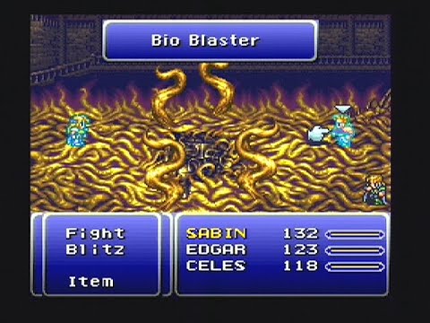 SNES Final Fantasy III/VI - NMLLG (63) Boss Tentacles (Welcome Edgar Level 6)