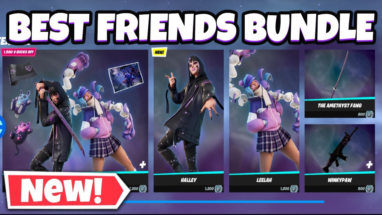 NEW BEST FRIENDS BUNDLE HALLEY AND LEELAH ARRIVE IN THE ITEM SHOP
