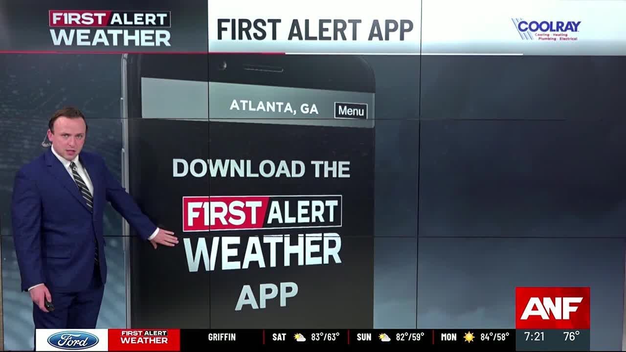 First Alert Forecast | Weekend warm-up comes to a quick end as cooler ...