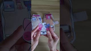 Cute Yogurt Cat House Quiet Book