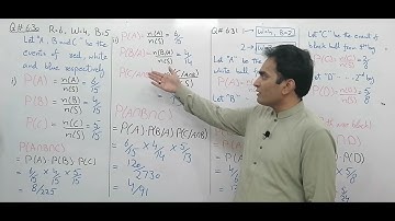 Probability | Lecture # 19 Numerical Problems | Statistics Tutorials By Muhammad Usman In Urdu Hindi