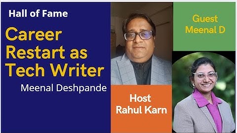 5 Technical Writing Skills & Power of Affirmation to Land Your Dream Job- Meenal | Hall of Fame